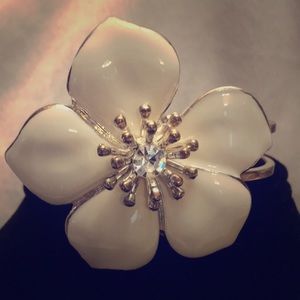 Flower Clip Bracelet